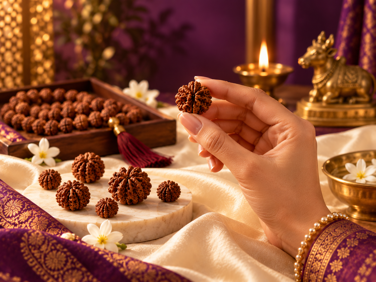 Rudraksha selection and care guidance